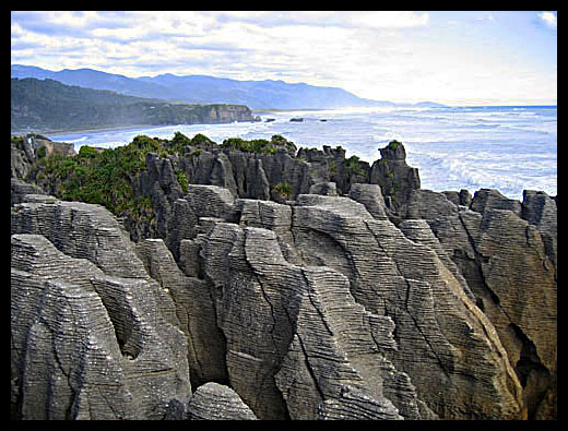 Pancake rocks